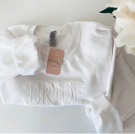 Bride sweatshirt